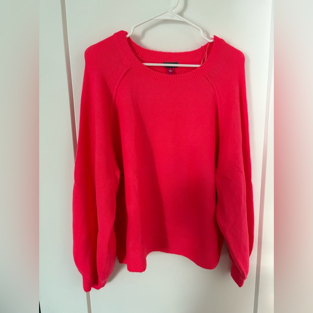 NWT Vince Camuto Hot Pink Sweater